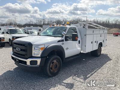 2016 Ford F550 4x4 Service Truck