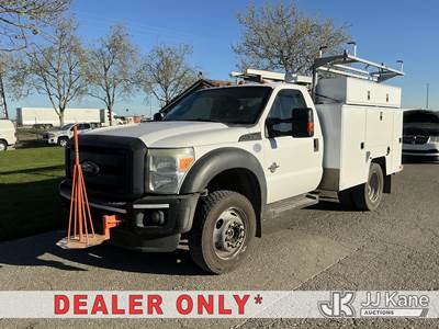 2015 Ford F-550 Regular Cab DRW 4WD Service Truck