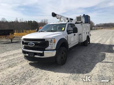 2021 Ford F550 Extended-Cab Mechanics Service Truck