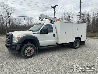 2015 Ford F550 4x4 Mechanics Service Truck