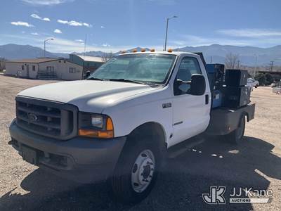 2001 Ford F-550 Flatbed/Service Truck