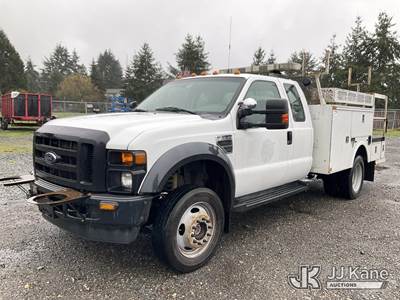 2009 Ford F550 4x4 Mechanics Service Truck