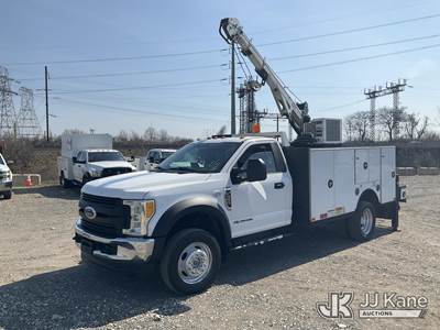 2017 Ford F550 4x4 Mechanics Service Truck