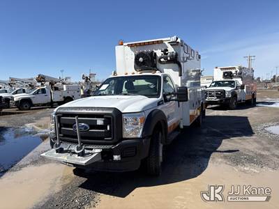 2016 Ford F550 4x4 Air Compressor/Enclosed Service Truck