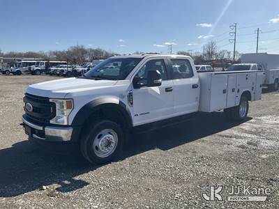 2020 Ford F550 4x4 Crew-Cab Service Truck