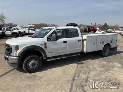 2021 Ford F-550 Crew-Cab Service Truck