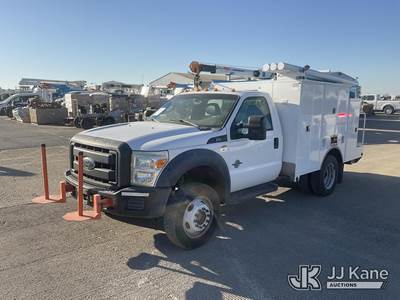 2015 Ford F-550 Regular Cab DRW 4WD Mechanics Service Truck