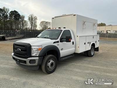 2016 Ford F550 Enclosed High-Top Service Truck