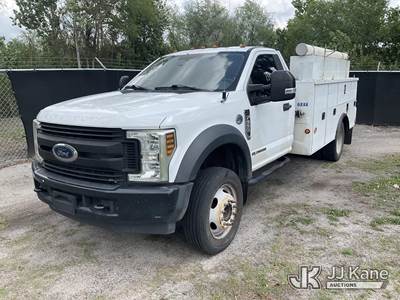 2019 Ford F550 URD/Flatbed Truck