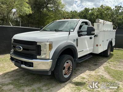 2018 Ford F550 URD/Flatbed Truck