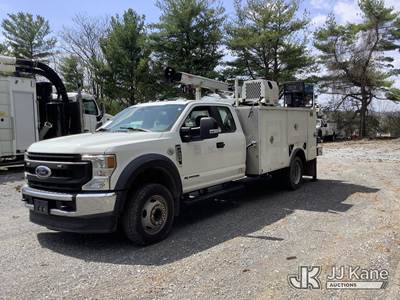 2020 Ford F550 Extended-Cab Mechanics Service Truck