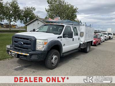 2012 Ford F-550 Crew-Cab Flatbed/Service Truck