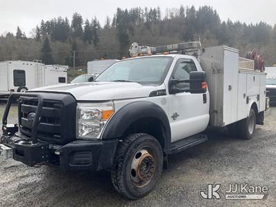 2012 Ford F550 4x4 Mechanics Service Truck