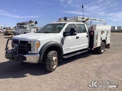 2017 Ford F-550 Crew-Cab Service Truck