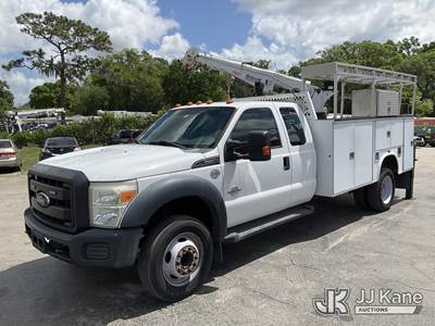 2015 Ford F550 Extended-Cab Mechanics Service Truck