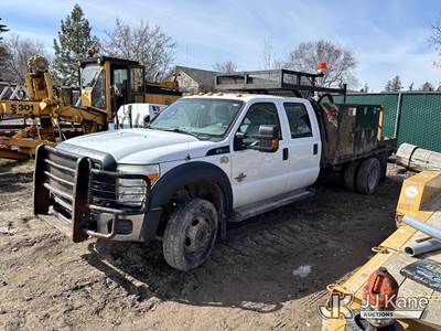 2015 Ford F-550 Crew-Cab Flatbed/Service Truck