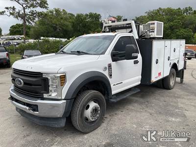 2019 Ford F550 4x4 Mechanics Service Truck
