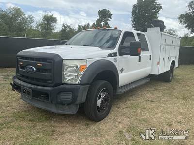 2016 Ford F550 Crew-Cab Service Truck