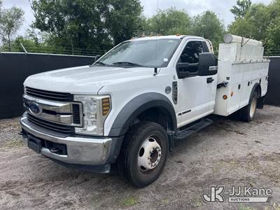 2019 Ford F550 URD/Flatbed Truck