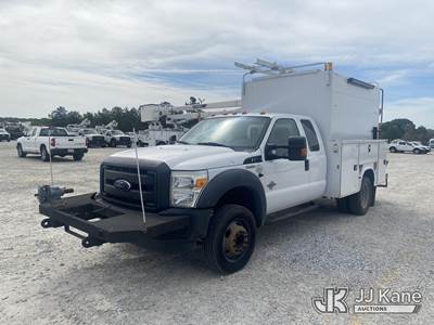 2016 Ford F550 Enclosed High-Top Service Truck