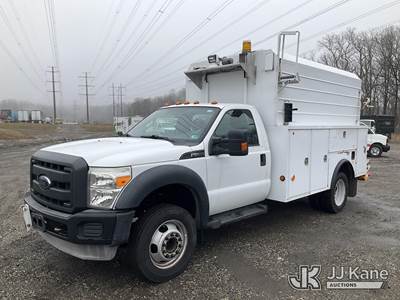 2012 Ford F550 Enclosed High-Top Service Truck