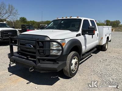 2012 Ford F550 4x4 Crew-Cab Service Truck