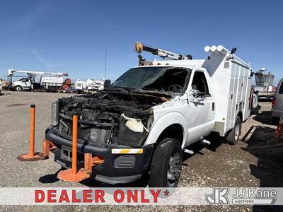2013 Ford F-550 Regular Cab DRW 4WD Mechanics Service Truck