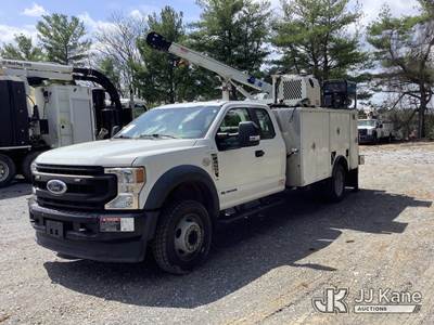 2020 Ford F550 Extended-Cab Mechanics Service Truck