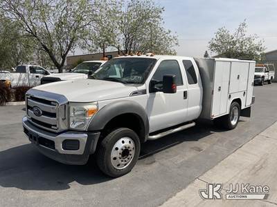 2016 Ford F-550 SuperCab DRW 2WD Enclosed Utility Truck