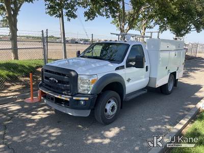 2012 Ford F-550 Enclosed Service Truck