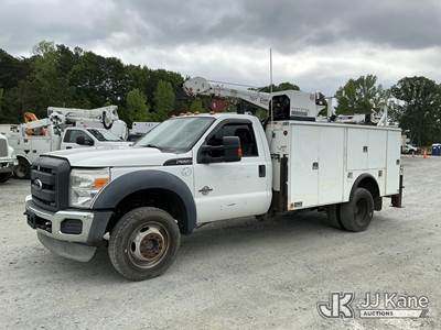 2012 Ford F550 4x4 Mechanics Service Truck