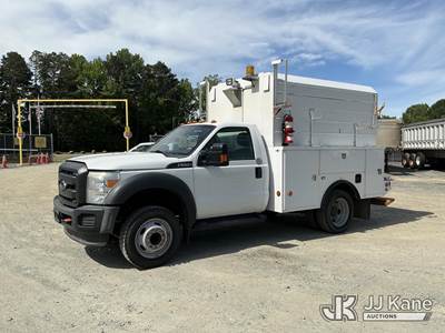 2015 Ford F550 Enclosed High-Top Service Truck