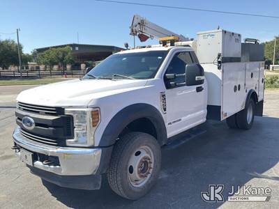 2019 Ford F550 4x4 Mechanics Service Truck