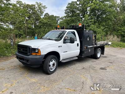 2001 Ford F-550 Flatbed/Service Truck