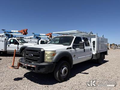 2012 Ford F-550 Crew Cab DRW 6.7L V8 OHV 16V 4WD