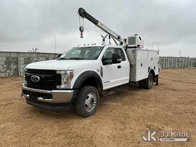 2019 Ford F-550 Extended-Cab Mechanics Service Truck