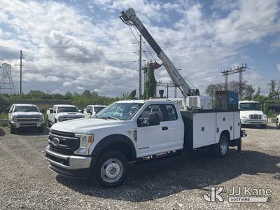 2021 Ford F550 4x4 Extended-Cab Mechanics Service Truck