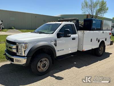 2019 Ford F550 4x4 Mechanics Service Truck