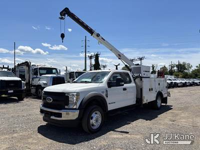 2018 Ford F550 4x4 Extended-Cab Mechanics Service Truck