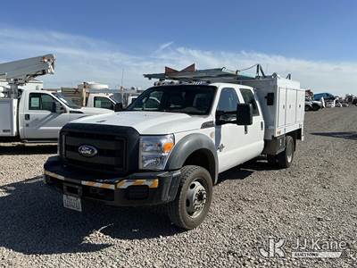 2011 Ford F-550 Crew-Cab Service Truck
