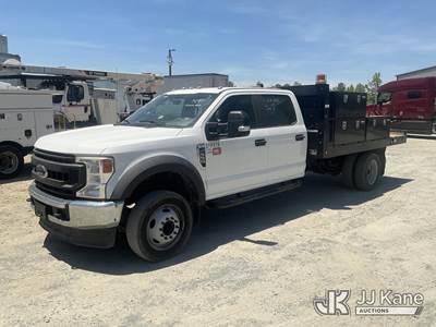 2020 Ford F550 Crew-Cab Flatbed/Service Truck