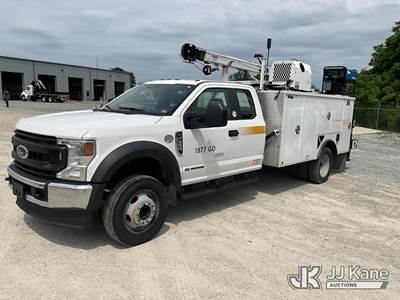 2021 Ford F-550 Extended-Cab Mechanics Service Truck