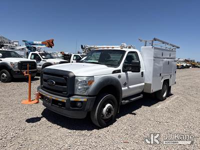 2012 Ford F-550 Enclosed Service Truck