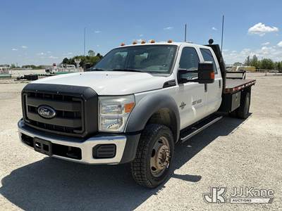 2012 Ford F-550 Extended-Cab Flatbed/Service Truck