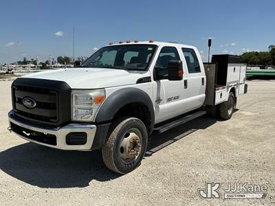 2012 Ford F-550 Crew-Cab Pickup Truck