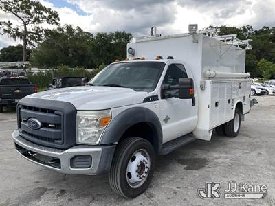 2016 Ford F-550 Enclosed High-Top Service Truck