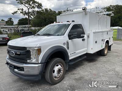 2018 Ford F-550 Enclosed High-Top Service Truck