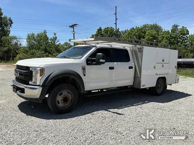 2019 Ford F-550 Crew-Cab Enclosed Service Truck