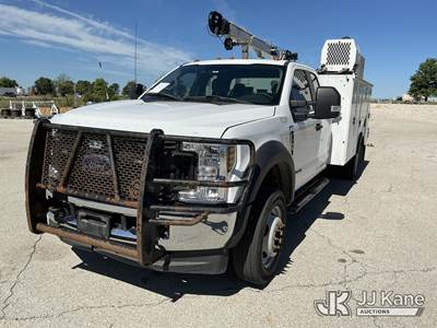 2019 Ford F550 Extended-Cab Mechanics Service Truck