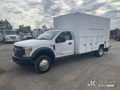 2017 Ford F550 Enclosed High-Top Service Truck